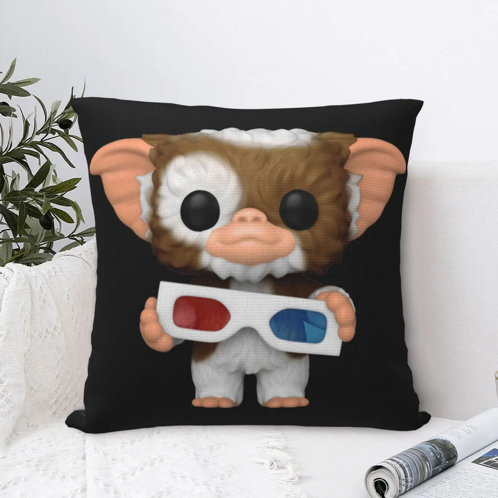 

Наволочка Gremlins 9 дюймов, наволочка для подушки, Индивидуальный Женский декор, домашняя искусственная наволочка, наволочка для подушки, деко...