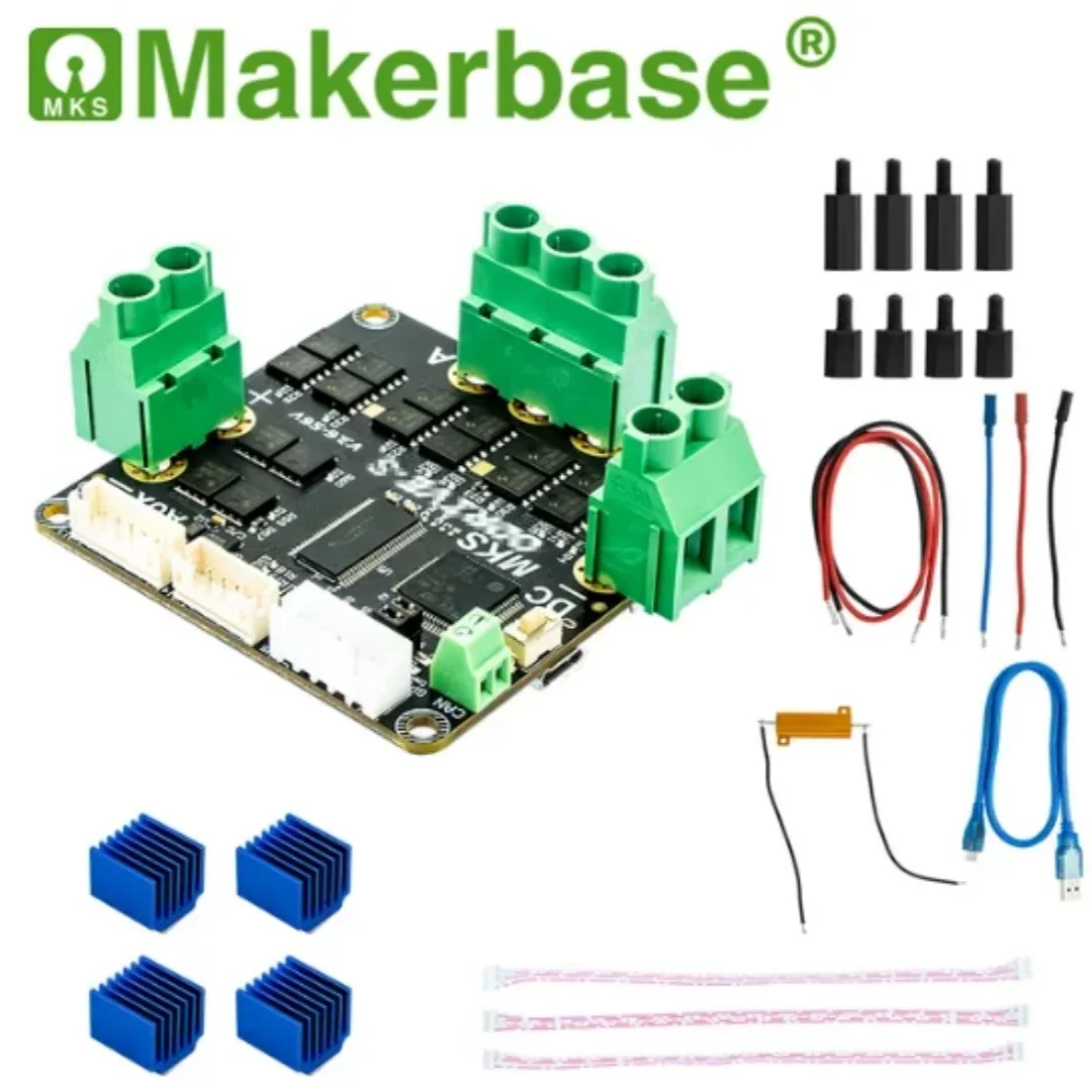 Фото Makerbase XDrive3.6 56 В высокоточный бесщеточный контроллер серводвигателя, базовый к обновлению ODrive3.6 №2