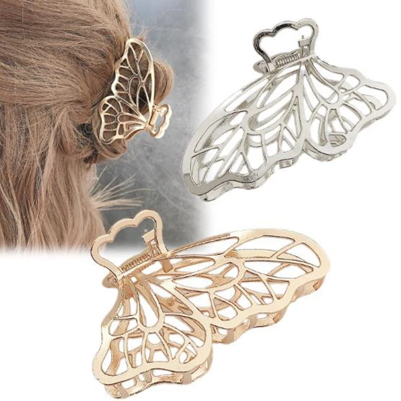 

Women Girls Geometric Alloy Large Hair Claws Hair Clips Hair Accessories