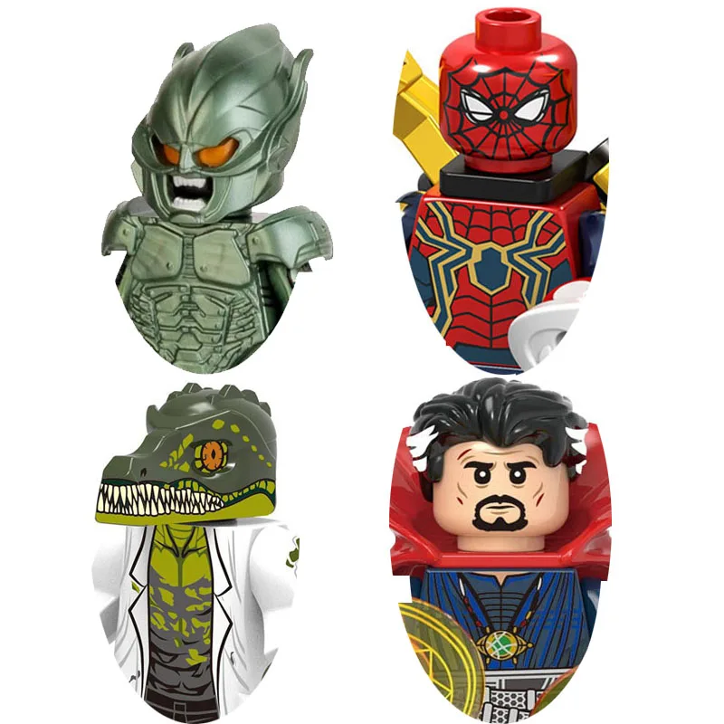 Изумительная зеленая гоблиновая ящерица мужская странная фотофигурка