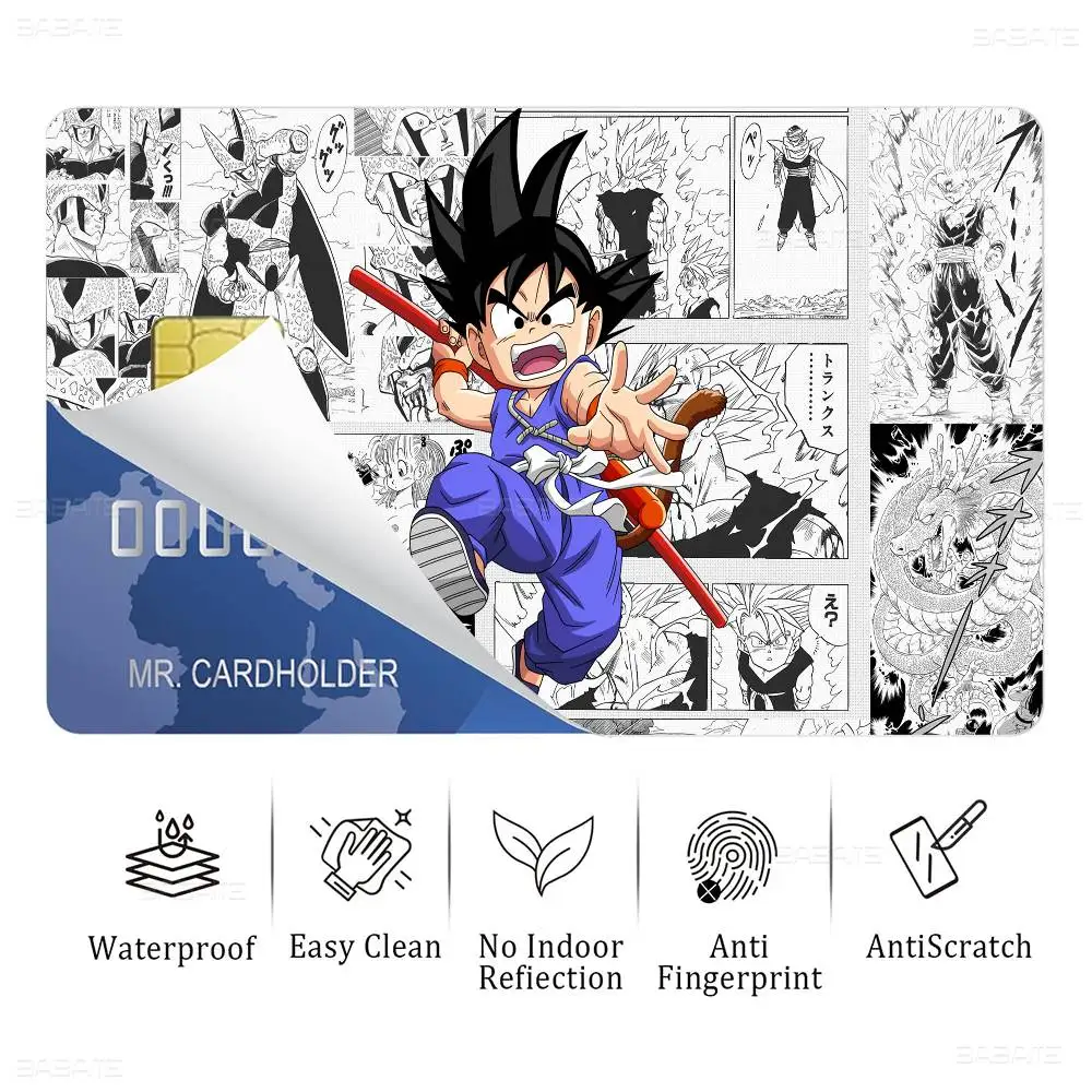 D-Dragon B-Ball Z Anmie наклейка пленка кожаный чехол для кредитной карты дебет банковская карта спереди (art.: 3920d2e7dfecb) - 3920d2e7dfecb