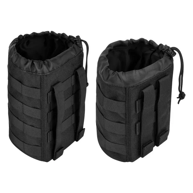 

Переноска для бутылок с ремешком для воды, водонепроницаемый чехол для чайника с ремешком, черный, для прогулок, походов