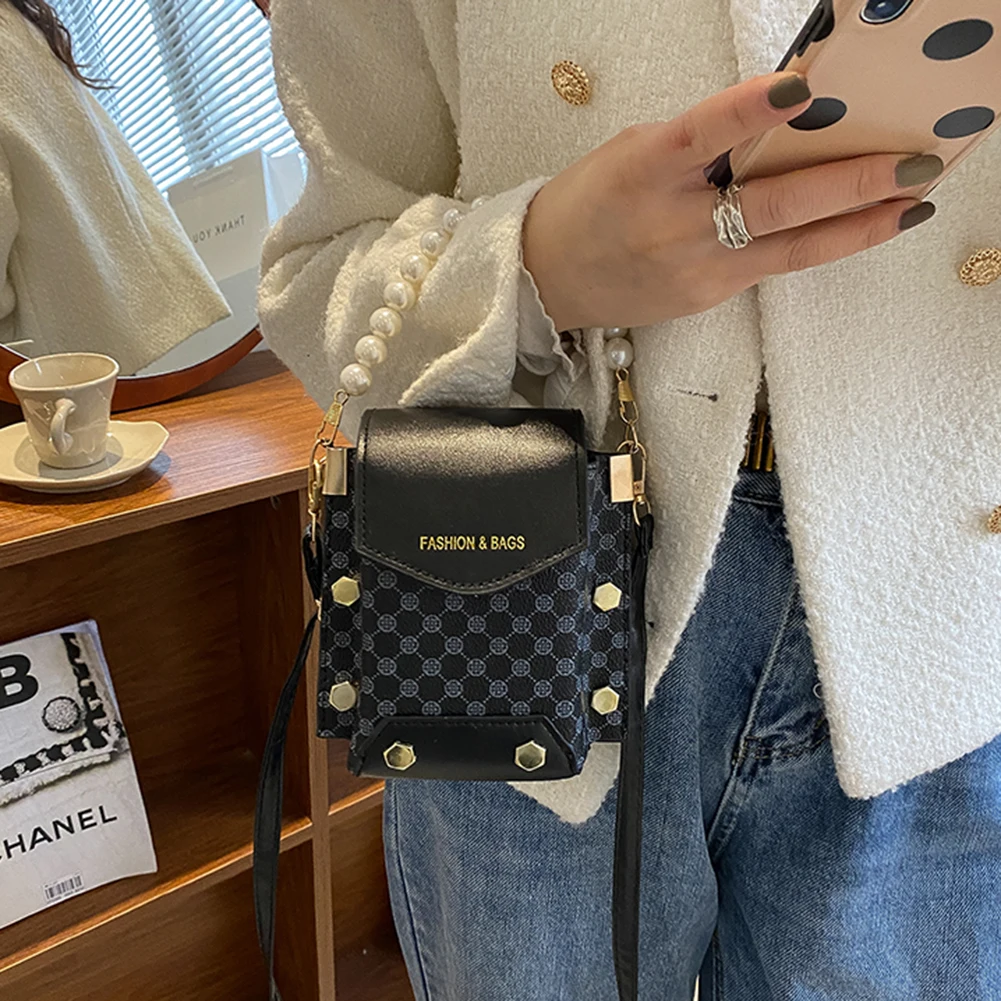 

Korean Style Women Mini Handbags Tote Messenger Bags For Women Pearl Party Shoulder Hand Bags 2022 Spring and summer new