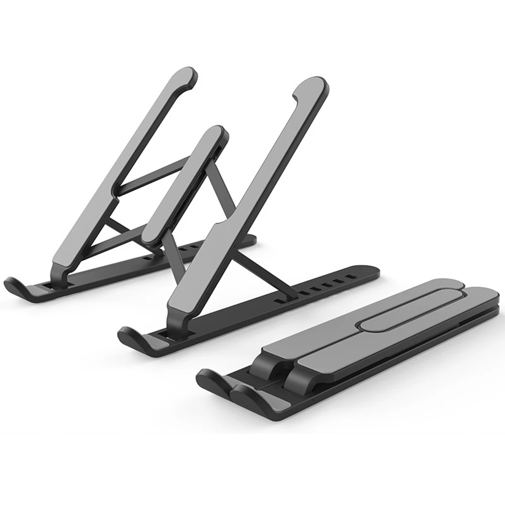 

Height Adjustable Laptop Support Holder Foldable Tablet Notebook Cooling Riser
