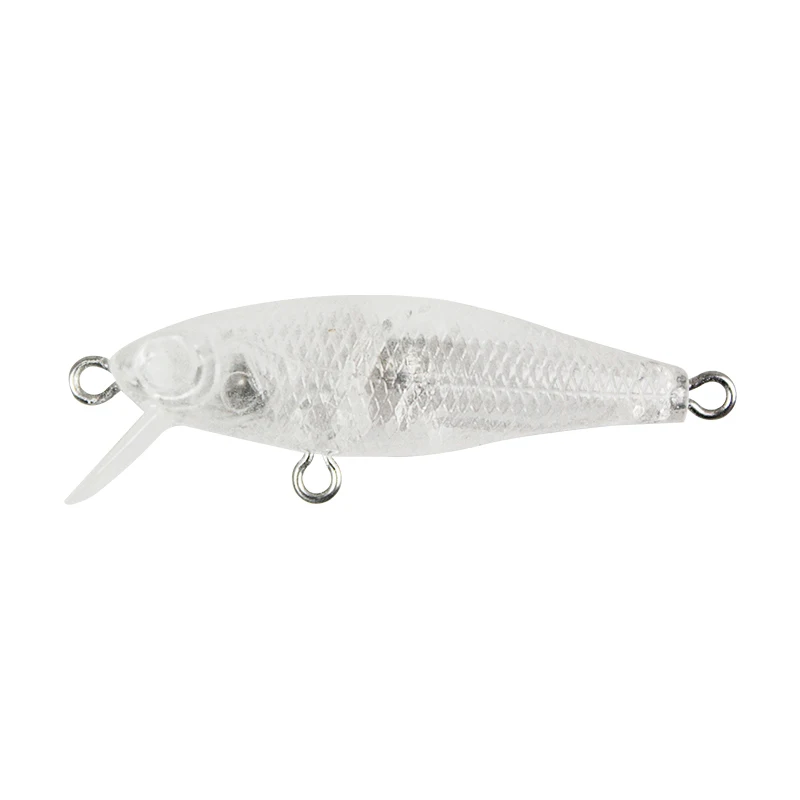 

10 шт., неокрашенные рыболовные блесны, 45 мм, 2 г