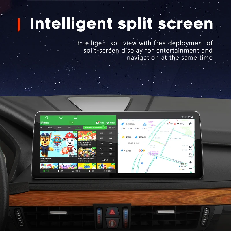 Автомобильный радиоприемник Carplay 4G 12 3 дюйма 8G + 256G 2din Android13 для BMW 3/4 серии F30 F31 2013-2017