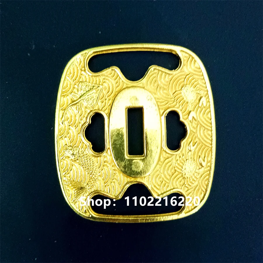 Изысканная защитная накладка из сплава Tsuba Guard для реального вакидзаси Танто