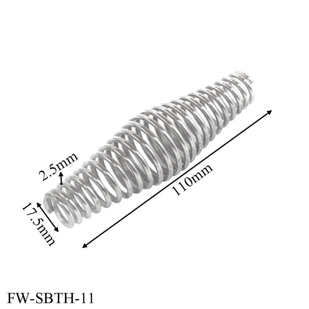 Пружина для барбекю тяжелая Никелированная Стальная ручка 11 см эластичный