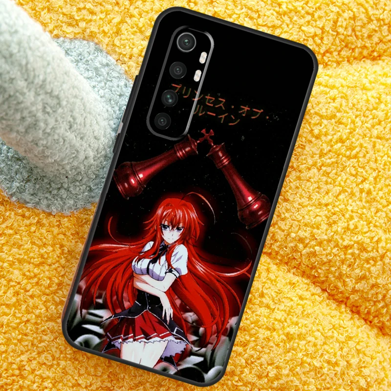 Чехол Rias Gremory для старшей школы DxD POCO X3 X4 Pro F4 GT M3 M4 F3 чехол Xiaomi 12S Ultra 12 11T Mi 11 Lite |
