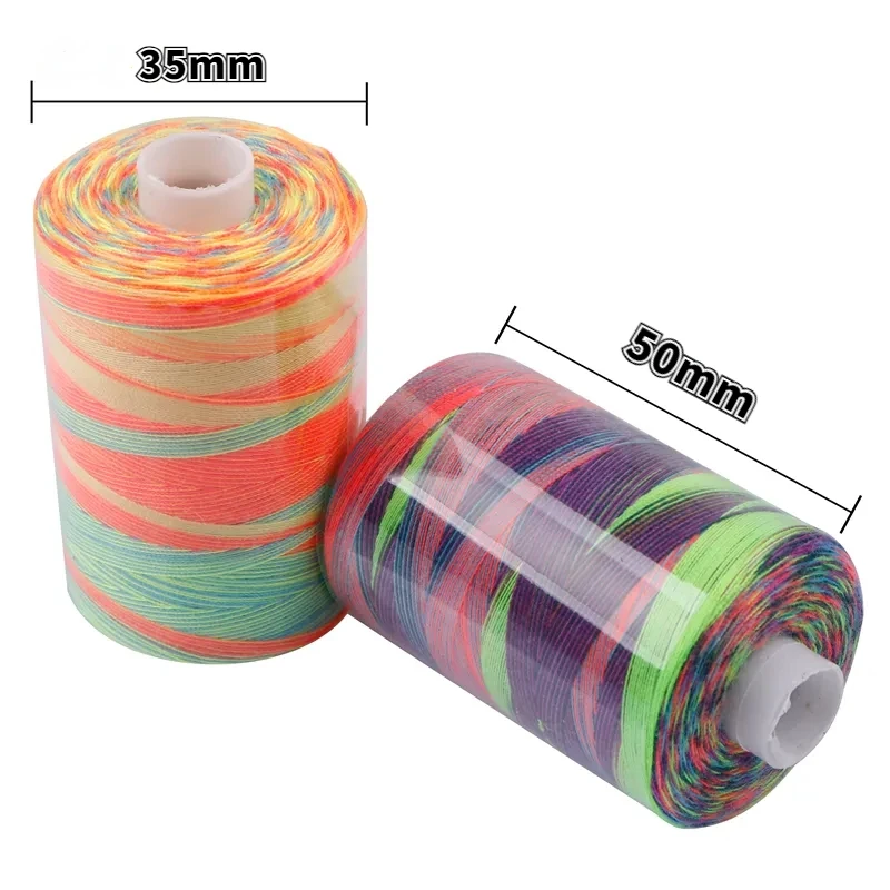 10 катушек/партия Высококачественная швейная нить цветная полиэфирная для шитья