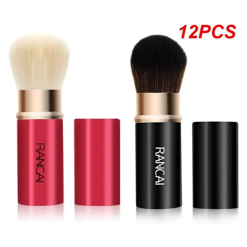 

12 шт., косметические кисти для пудры, основы, растушевки, румян