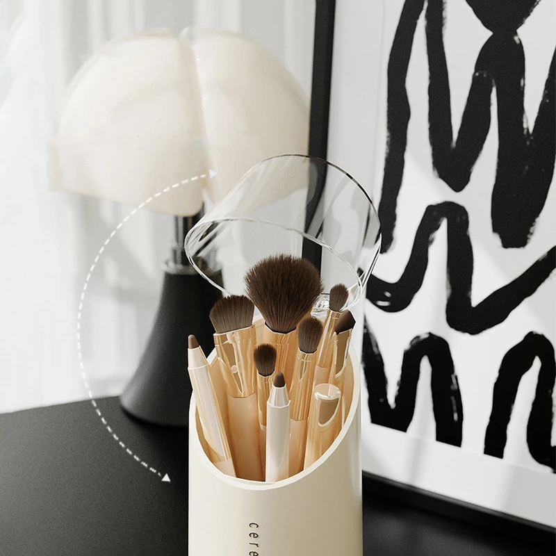 Коробка для хранения косметики тюбик кистей макияжа губная помада тени век