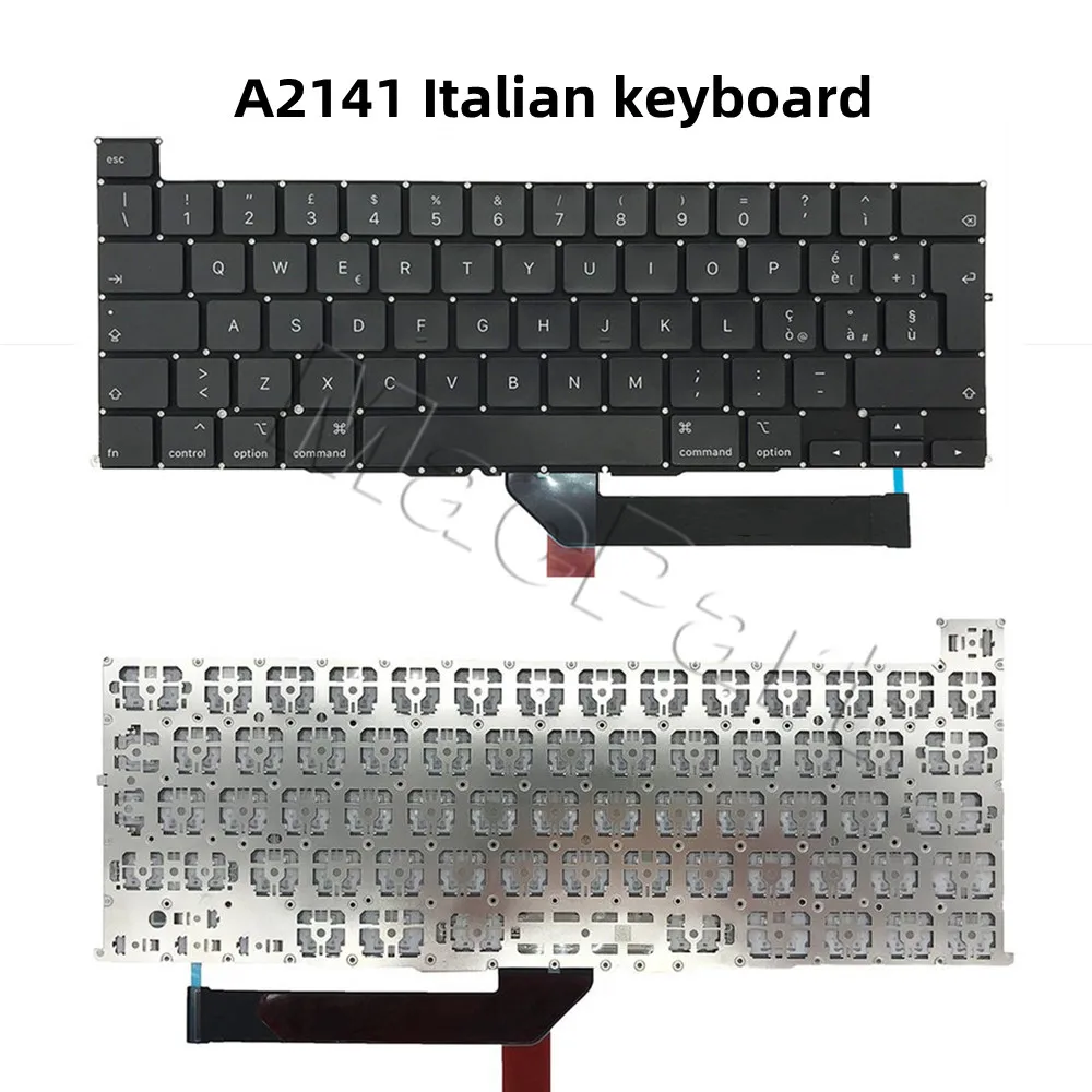 Новая итальянская Клавиатура для ноутбука Macbook Pro A1706A1708 A1989 A1990 A2141 A2251 A2289 A2179 A2337 A2338