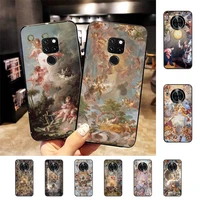 church frescoes phone case for samsung a51 a30s a52 a71 a12 for huawei honor 10i for oppo vivo y11 cover