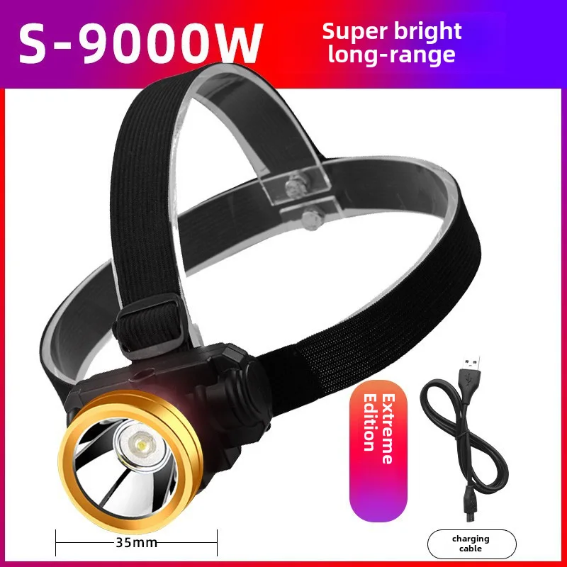 Фара Shenyu перезаряжаемый фонарик дальнего действия супер яркий налобный для