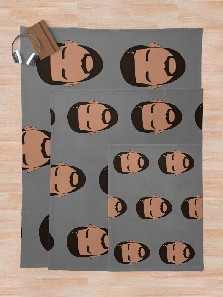 Drake head Throw Blanket Fleece blanket with well thick king wool throw fur |