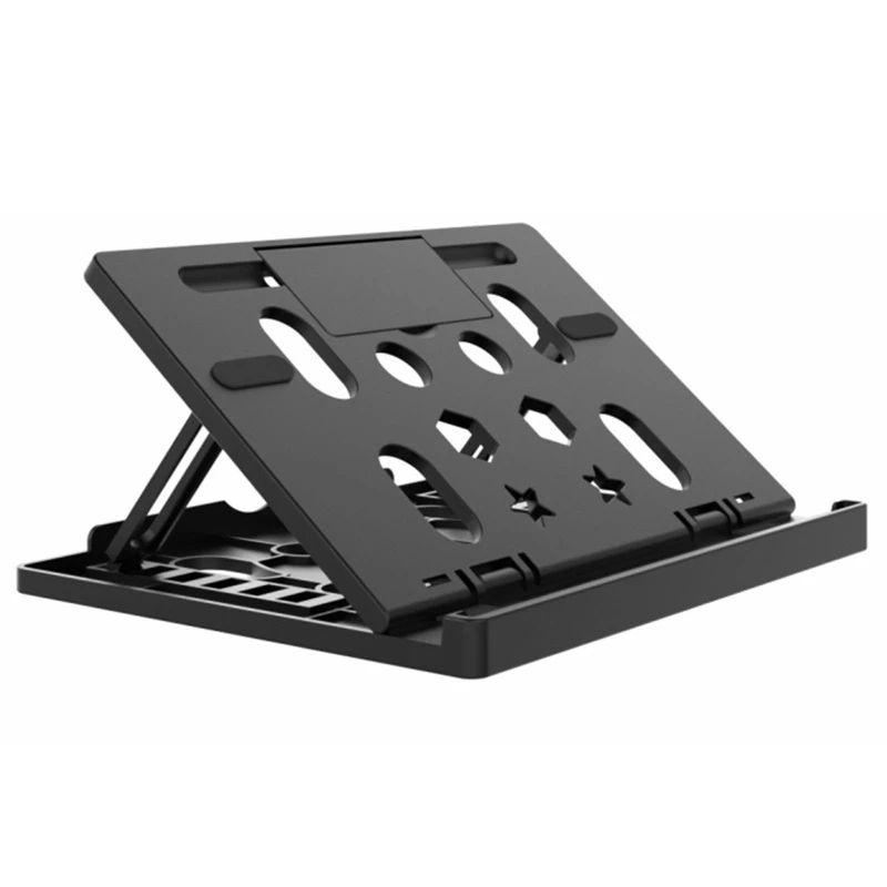 

Portable Laptop Stand Adjustable Computer Riser Bracket Bottom 360° Rotating
