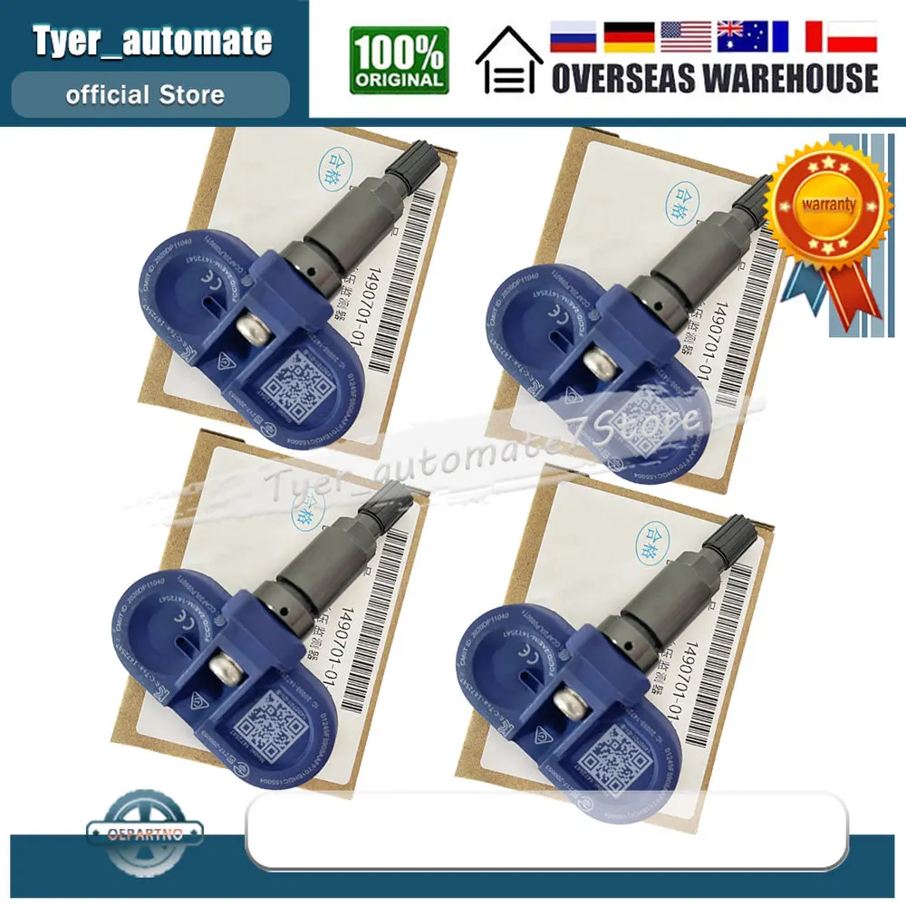 Для 2021 2022 Tesla Model 3 Model Y Model S Model X Bluetooth Tpms Sensor 1490701 1472547 1490701-01-B 1490701-01-C 149070101B