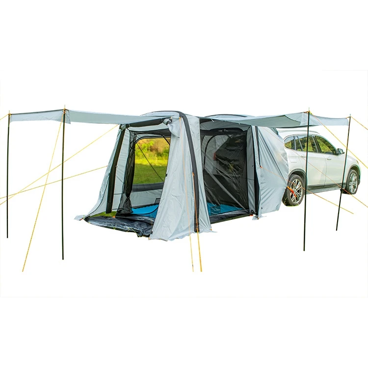 

Insulated Inflatable Portable Camping Car Rear Tent with Air Pump for Suv Tail Tent