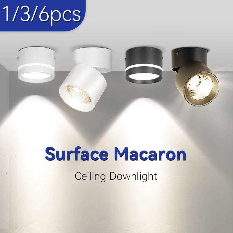 Светодиодные потолочные светильники Spot Led Down Light 220V Потолочные точечные 5W 7W 10W 15W