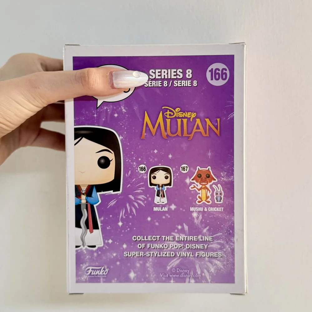 Новые поступления Funkos Принцесса Диснея Мулан # 166 Pops Эксклюзивные виниловые фигурки игрушки куклы подарки для детей (art.: 3920d4728062d) - 3920d4728062d