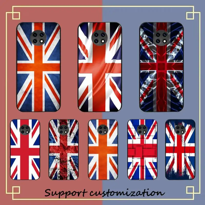 

British flag Phone Case for Redmi Note 8 7 9 4 6 pro max T X 5A 3 10 lite pro