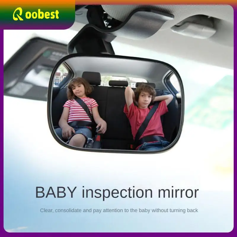 

Зеркало наблюдения автомобиля, аксессуары для монитора безопасности, зеркало, разглаживающее большое поле обзора, новое универсальное зеркало заднего вида автомобиля