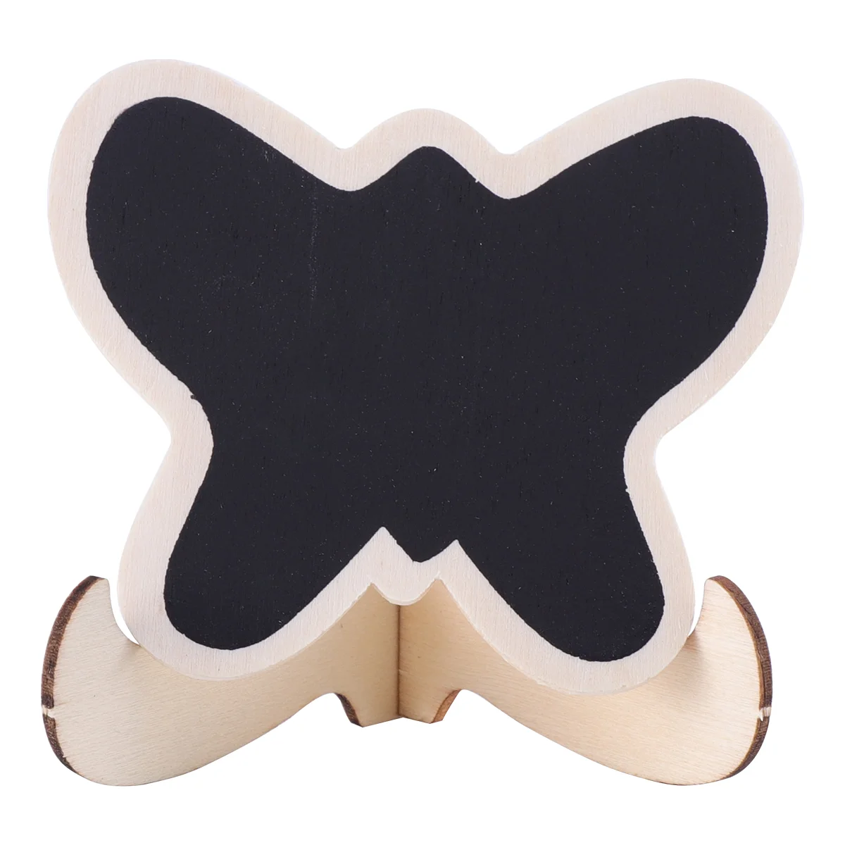 

10 Pcs Mini Lightweight Portable Wooden Blackboard for Home Shop Restaurant