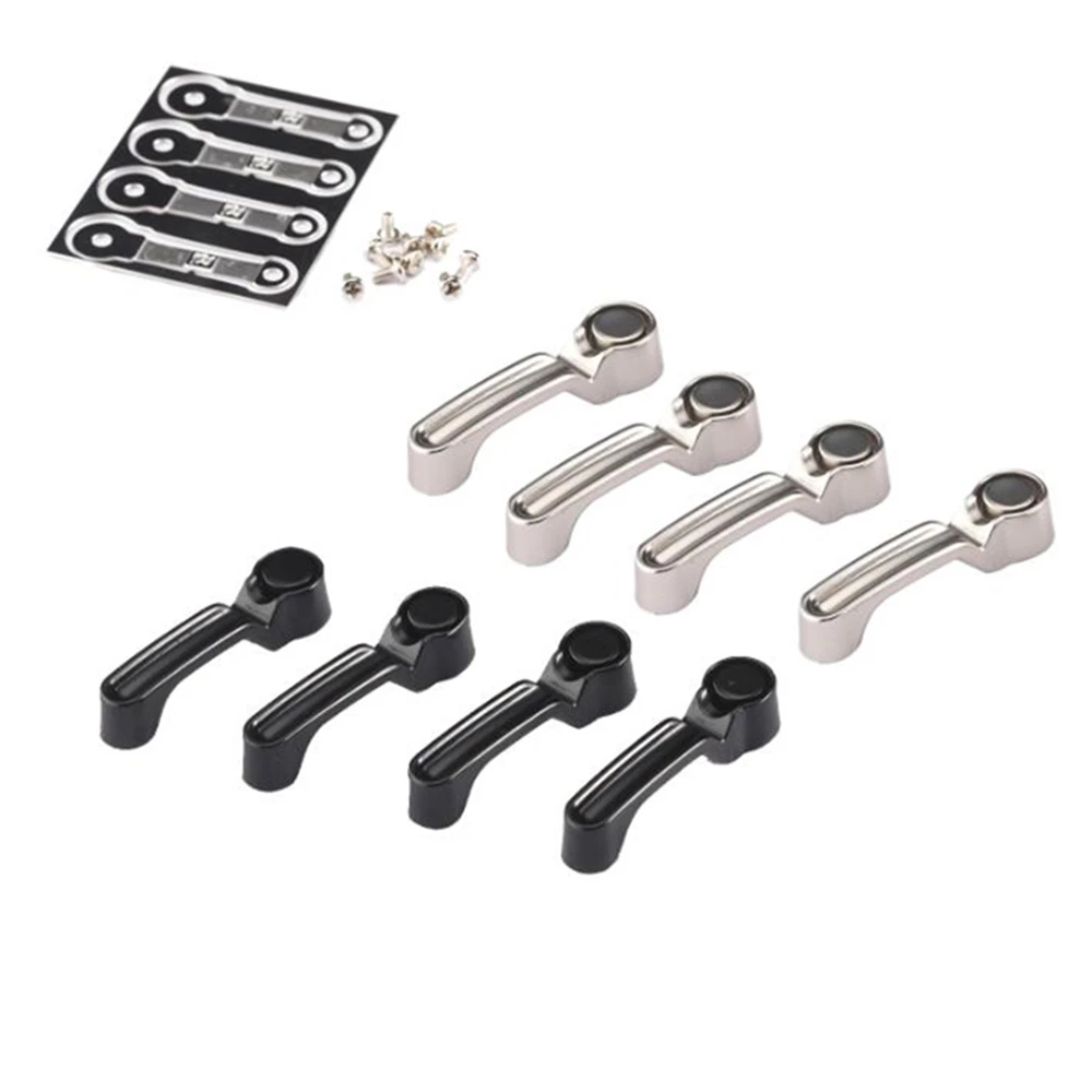 

Toy Model Car Door Handle Metal Upgrade Part Accessories for 1:10 AXIAL RC4WD RC Car
