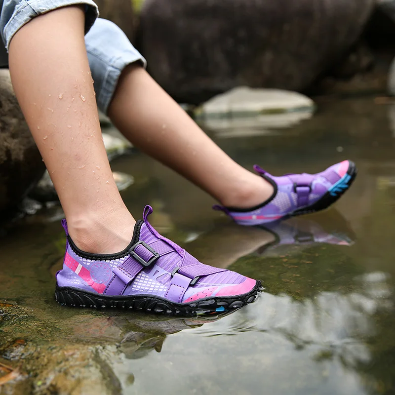 2022 New Kids Aqua Shoes Summer Breathable Quick-drying Water Shoes Kids Shoes Non-slip Wading Shoes Outdoor Children's Sneakers