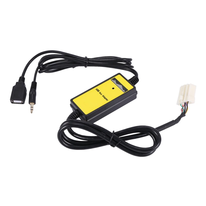 Новый USB AUX Mp3-плеер адаптер автомобильный цифровой музыкальный процессор смены