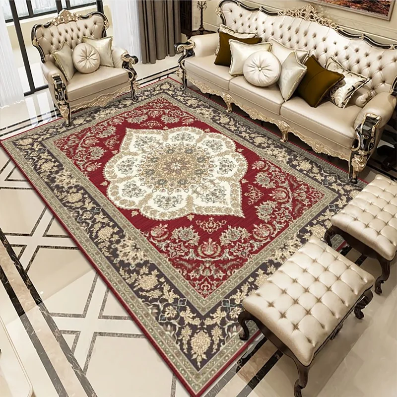 Persian Vintage Carpet Living Room Bedroom Entrance Entrance Carpet Bathroom Kitchen Carpet Floor Mat