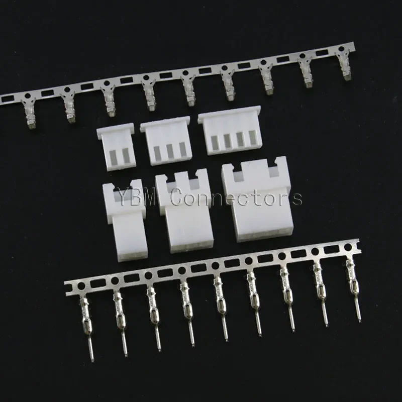

10sets XH2.54 2.54mm Wire Cable Connector XH Plug Male & Female JST Aerial Docking for Battery Charging Cable DIY