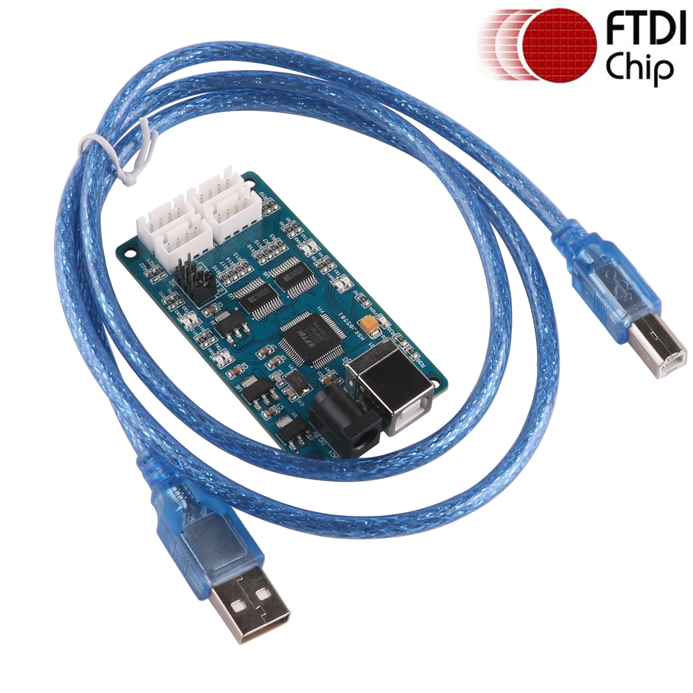 Кабель программирования FTDI FT4232H с USB на 1,8 в, 2,5 В, 5 В, 4-ходовой, 3,3 мм клеммный блок TTL UART с последовательным преобразователем логического уровня