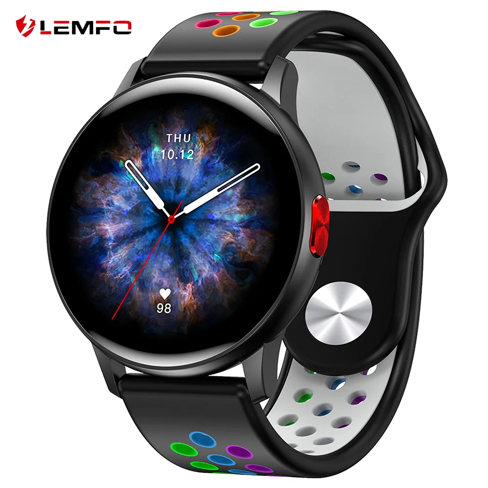 LEMFO Smart watch women Bluetooth call Sport Fitness Tracker LF28Pro Smartwatch 2022 For men 250mAh battery 1.28 inch 240*240 HD