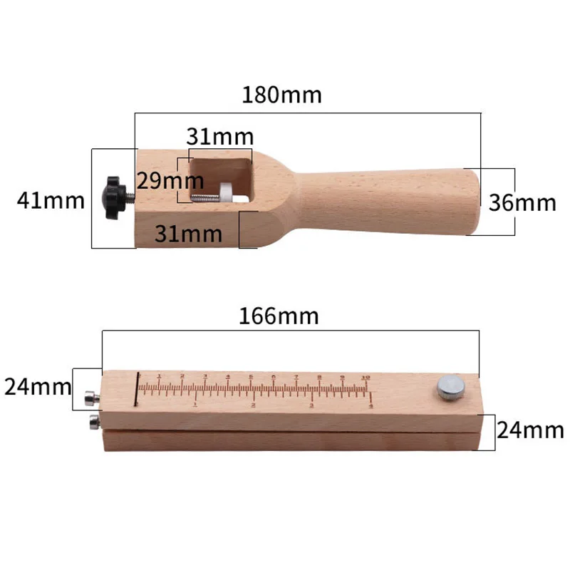 Регулируемый резак для кожаных ремней с 5 лезвиями сделай сам деревянных полос