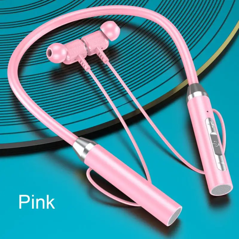 

TWS Neck Wireless Bluetooth 5.2 Earphones Magnetic Sports Running Headset Waterproof Earbuds Noise Reduction Headphones