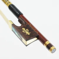 127v 44 size violin bow hybrid carbon fiber pernambuco skin stick snakewood frog violin parts accessories