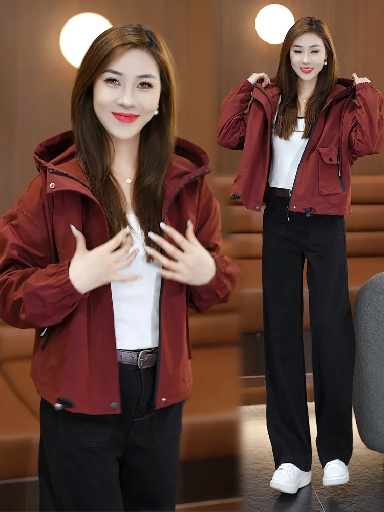 Short coat Women 2024 Autumn New Fashionable Western Sle Loose Slimming Versatile Small Short Casual Jacket Fashion