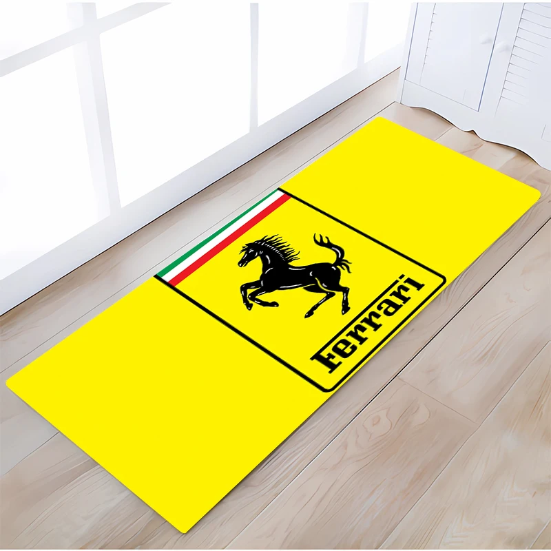 

Children Room Mat F-Ferrari Carpet Floor Mats Kitchen Entrance Doormat Prayer Rug Carpets Bath Foot Bathroom Door House Rugs