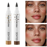 1pc lifelike natural freckle pen waterproof long lasting dot spot pen softdark brown natural freckle pen face women makeup tool