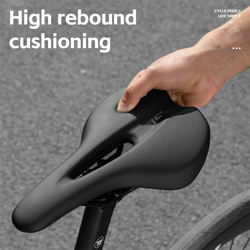 WEST BIKING Сверхлегкое велосипедное седло полое дышащее амортизирующее из