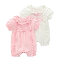 childrens clothing infant clothing summer thin section girls bodysuit baby girls romper newborn clothes