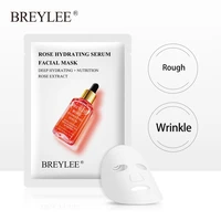 breylee face mask rose hyrating serum anti aging whitening moisturing skin care facial mask essential 5 pcs
