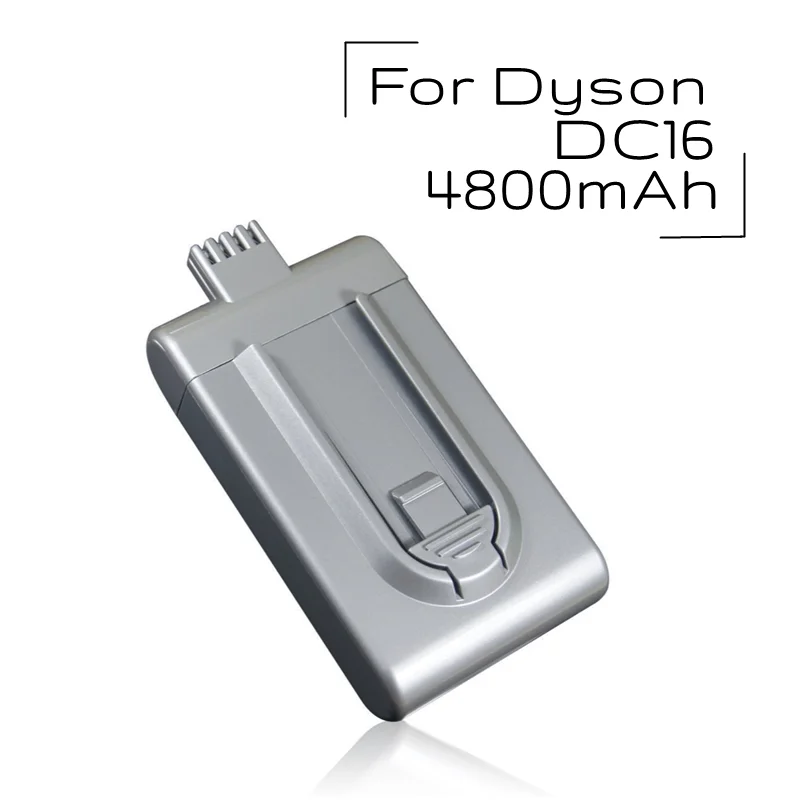 

4800mAH 21.6V lithium ion DC16 Vacuum Cleaner Replacement Battery for Dyson DC16 DC12 12097 BP01 912433-01 L50