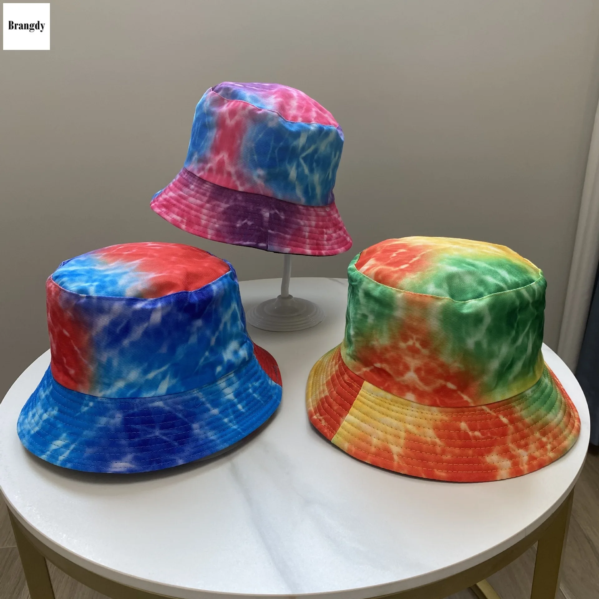 

Шляпа Женская двусторонняя с граффити, модная повседневная Солнцезащитная шапка, лето 2022