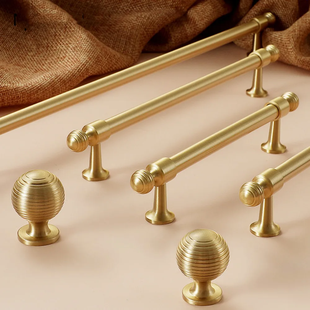 128 160 224 320 мм современная мода высокое качество твердая латунь шкаф кухонный