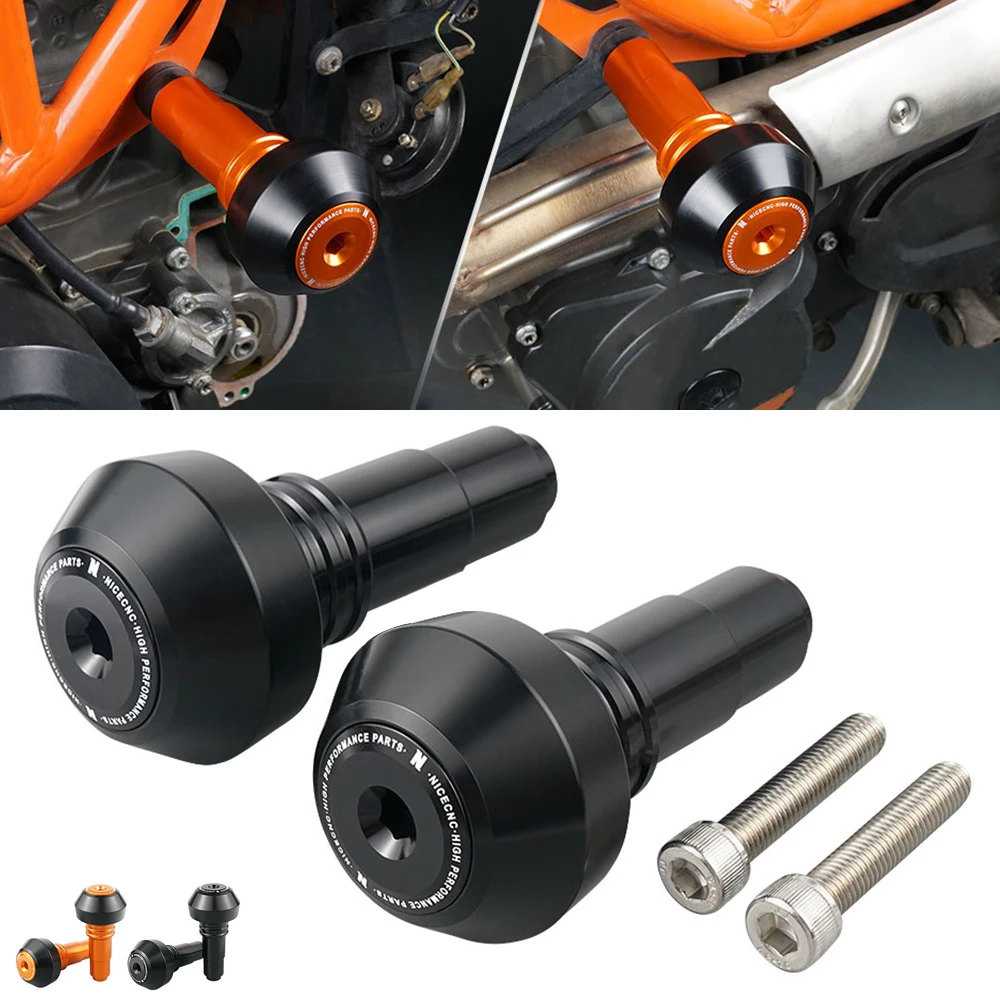 Motorcycle Falling Protection Frame Sliders Crash Mushrooms for KTM 690 Enduro 690 SMC 690 R 2008-2022 2021 2020 2019 2018 2017