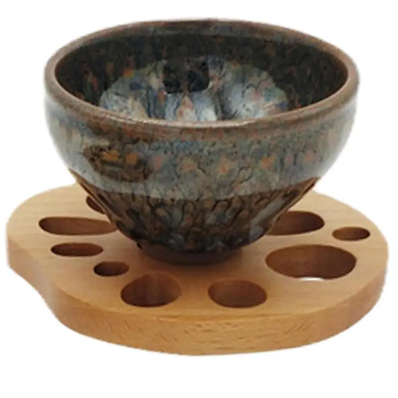 

Irregular Lotus Root Slice Solid Wood Cup Mat Coasters Creative Table Tea Coffee Bar Cup Mat Anti-Scalding Wooden Drink Coasters