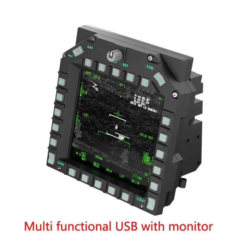 Фото Многофункциональная панель управления WINWING DCS F18 MFD для авиасимуляторов №5